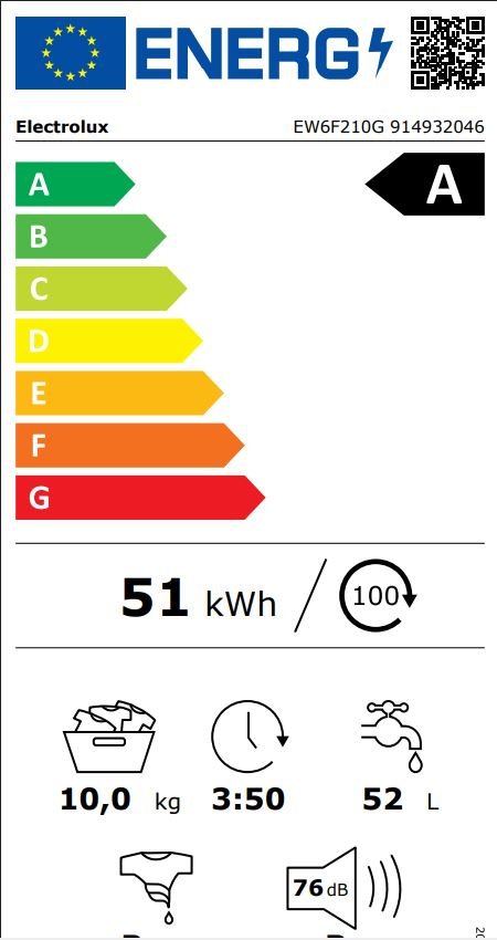 Lave-linge série 600 SensiCare UniversalDose 10 kg – Image 5